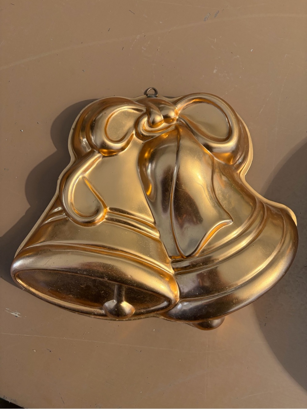 Gold Bell Wall Accent - Decorative Home Accent